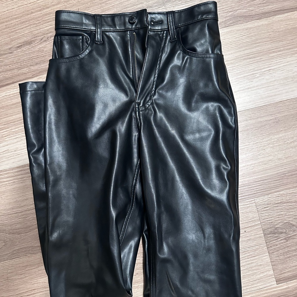 Abercrombie Vegan Leather Pants